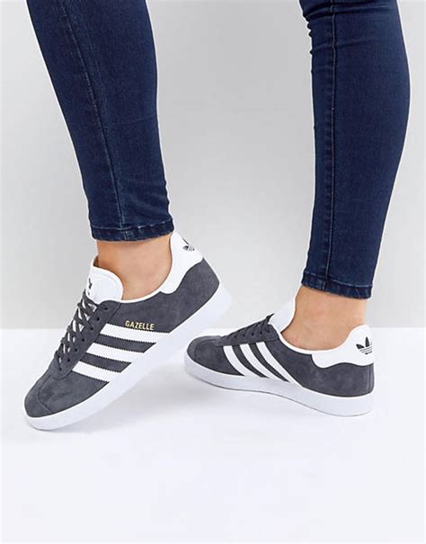 adidas sneaker damen dunkelgrau glitzer|adidas Originals – Gazelle – Sneaker in Dunkelgrau.